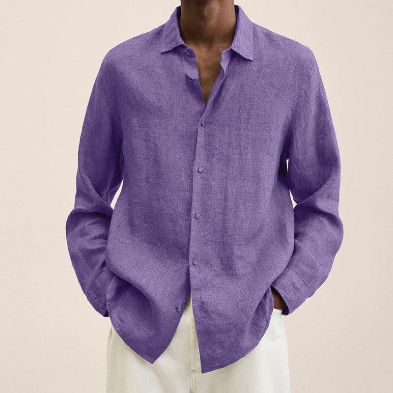 Oversized Linen Shirt for Men