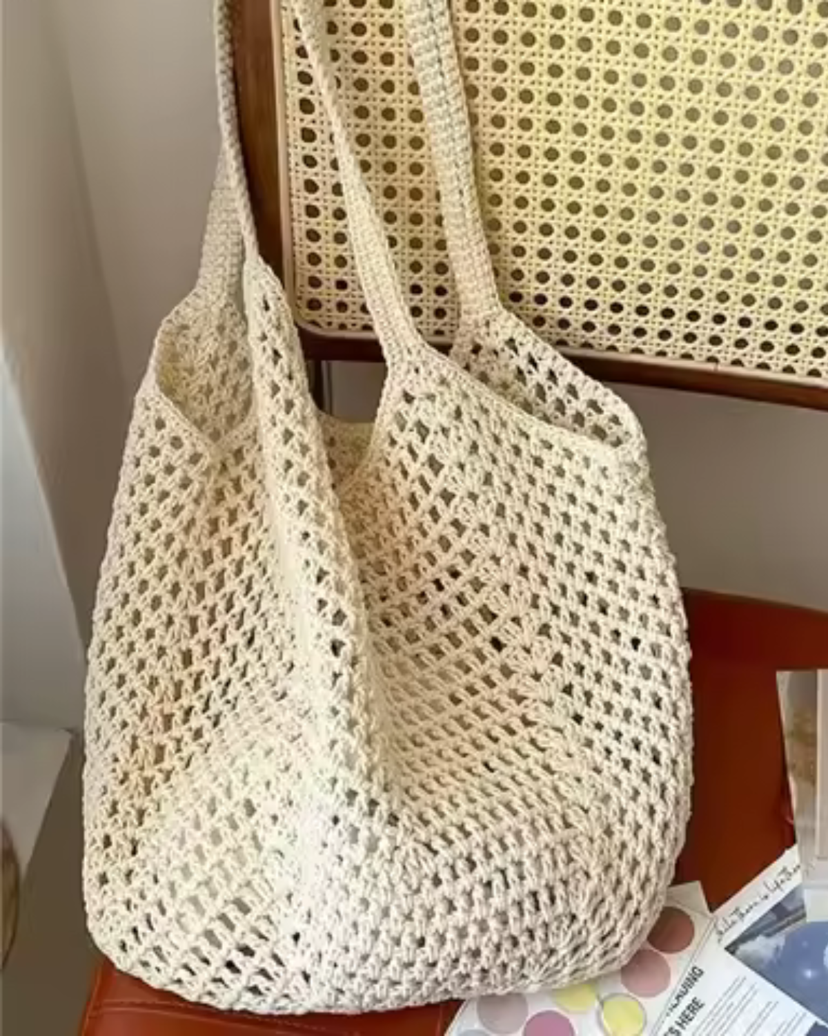 Everyday Crochet Tote Bag for Women