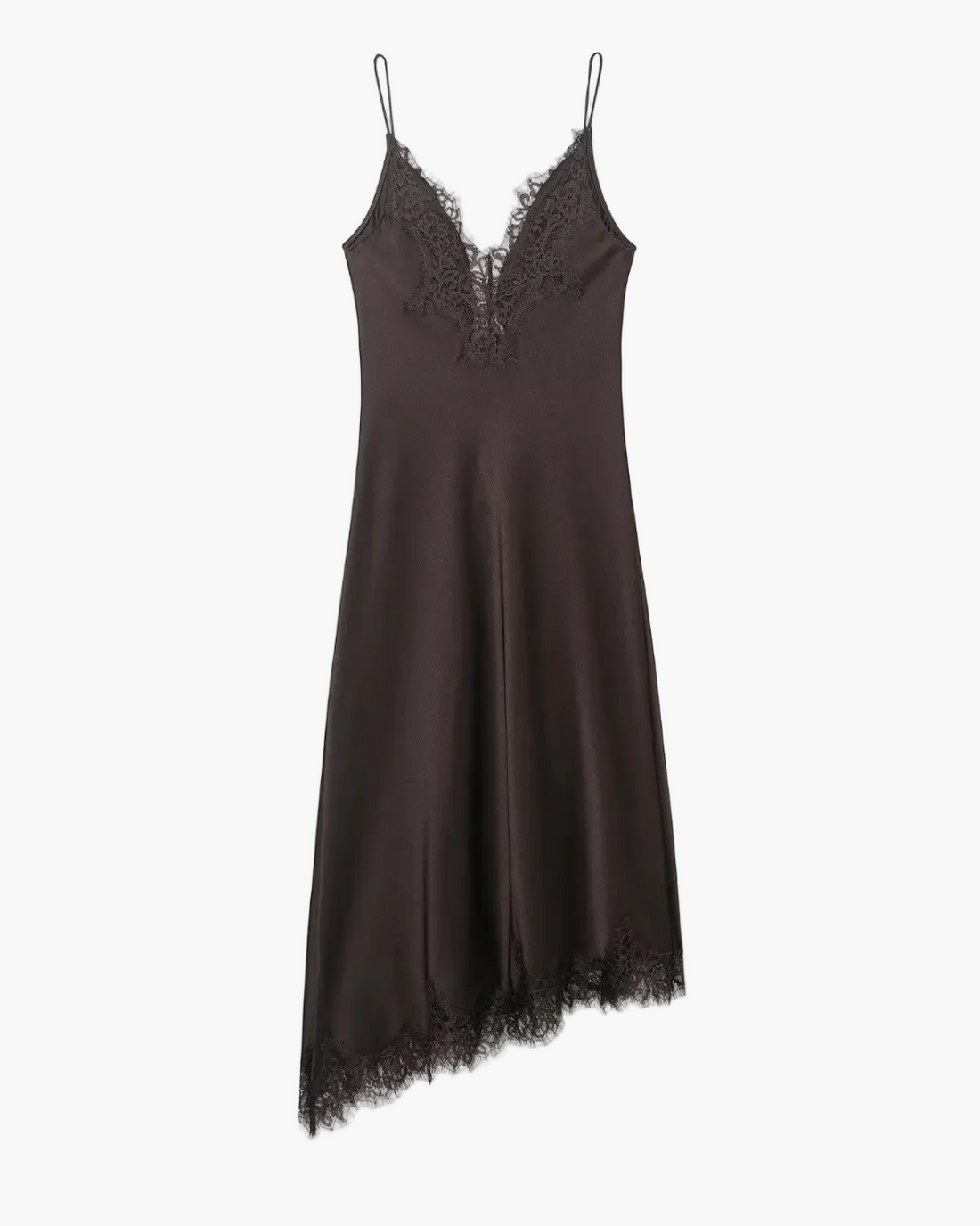 Sleeveless Lace Dress with Side Slit for Women