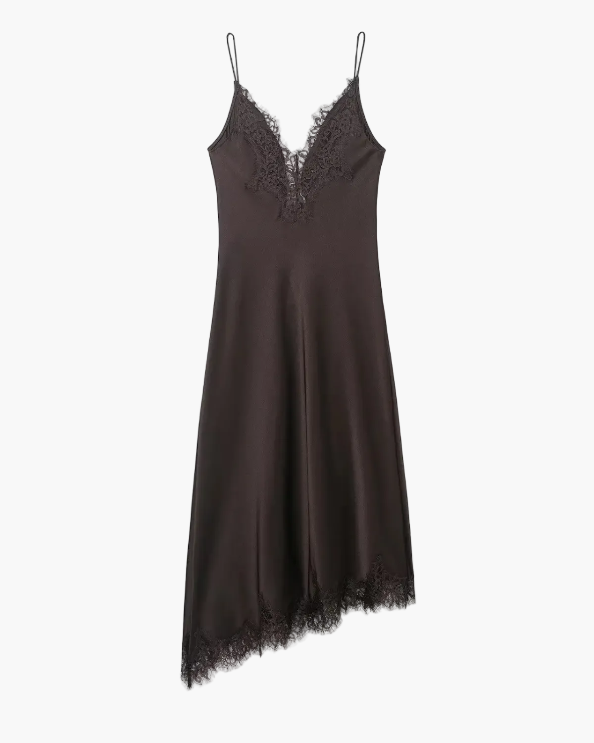 Sleeveless Lace Dress with Side Slit for Women