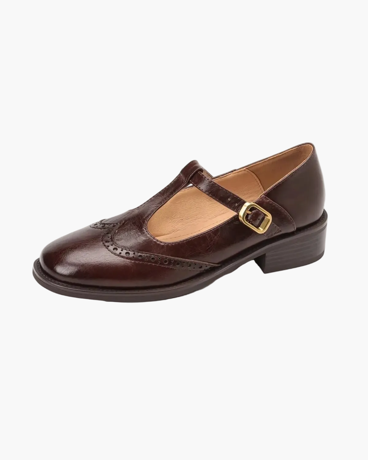 Mary Jane Shoes with Buckle Closure for Women
