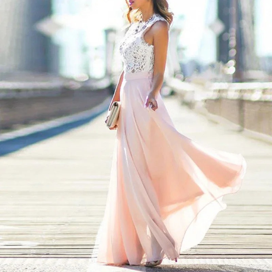 Sleeveless Embellished Wedding Guest Maxi Dress for Women