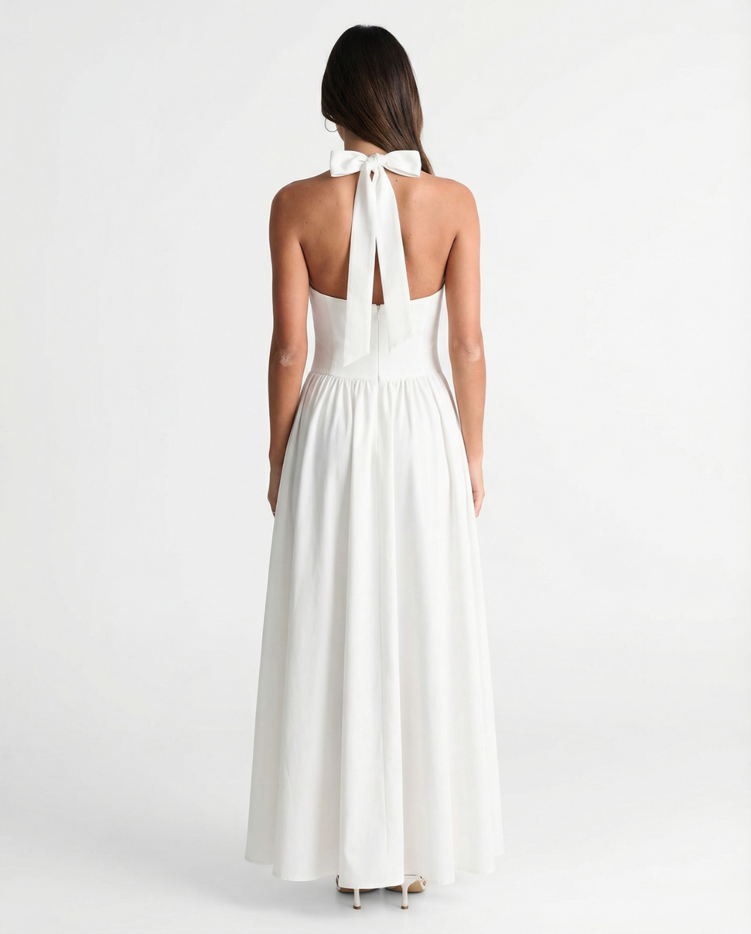 Halter Neck Maxi Dress for Women