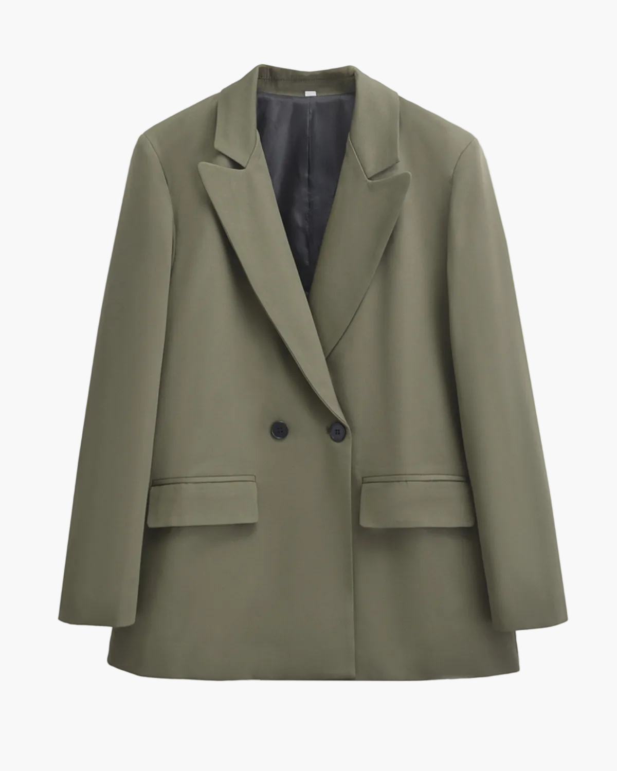 Double Breasted Blazer with Two-Button Closure for Women