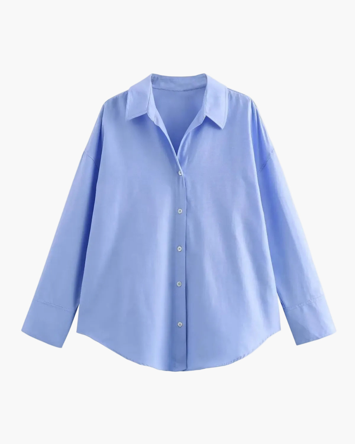 Single Breasted Long Sleeve Blouse for Women