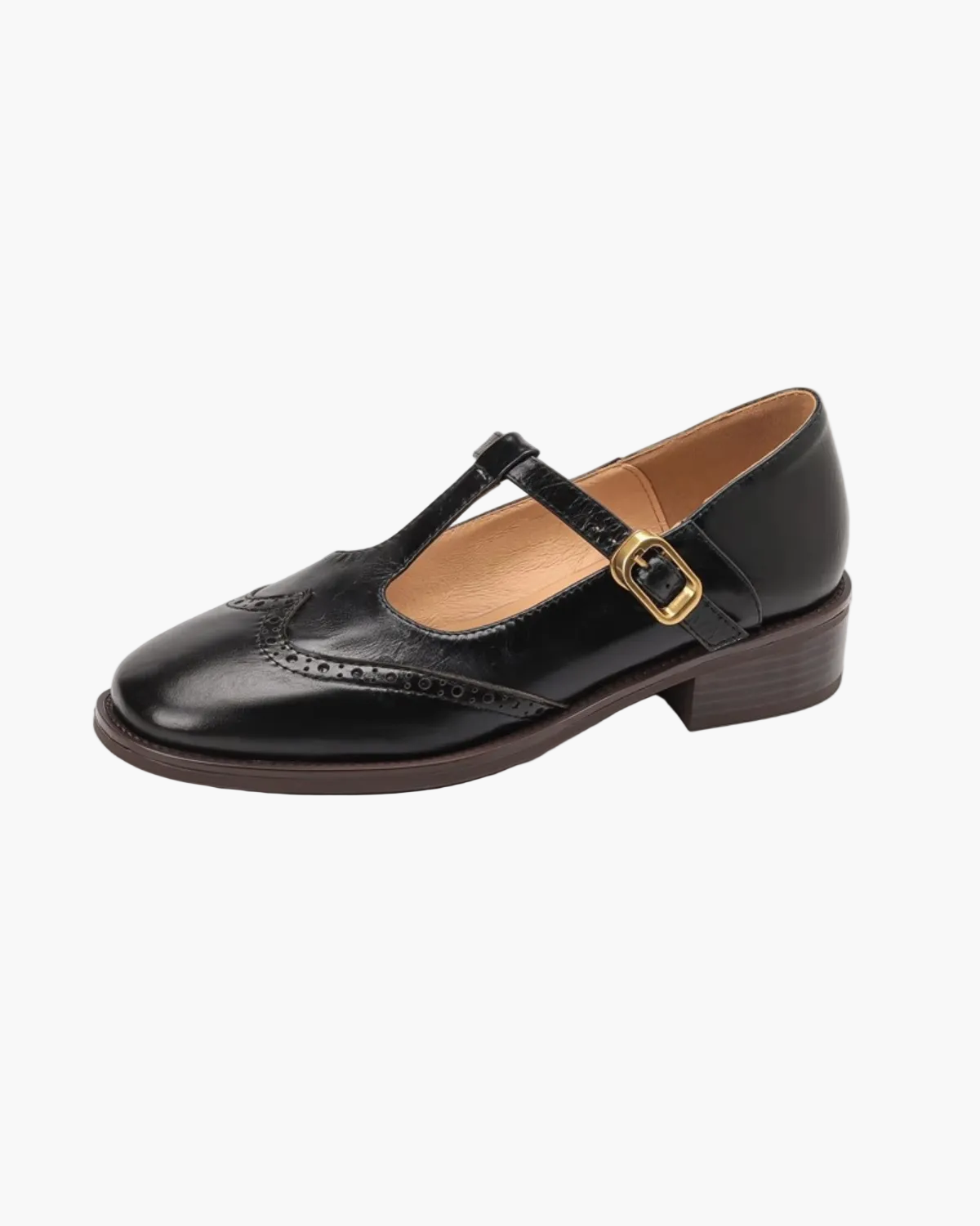 Mary Jane Shoes with Buckle Closure for Women