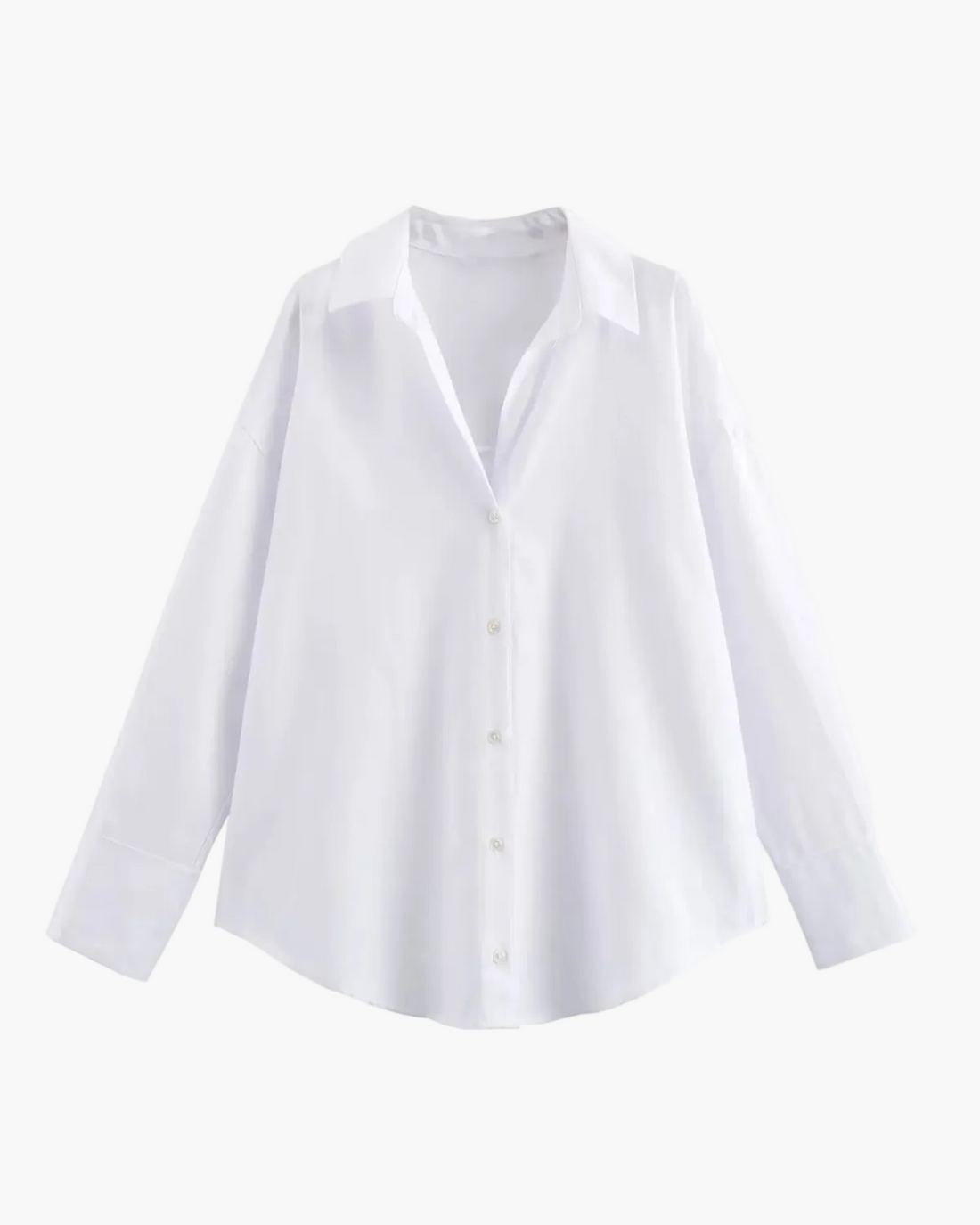 Single Breasted Long Sleeve Blouse for Women