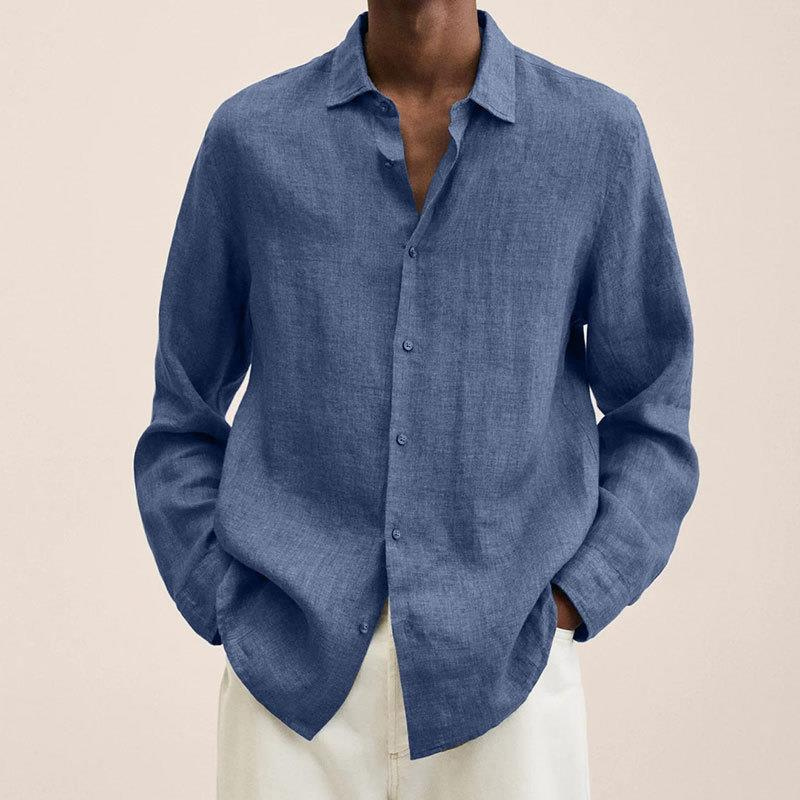 Oversized Linen Shirt for Men