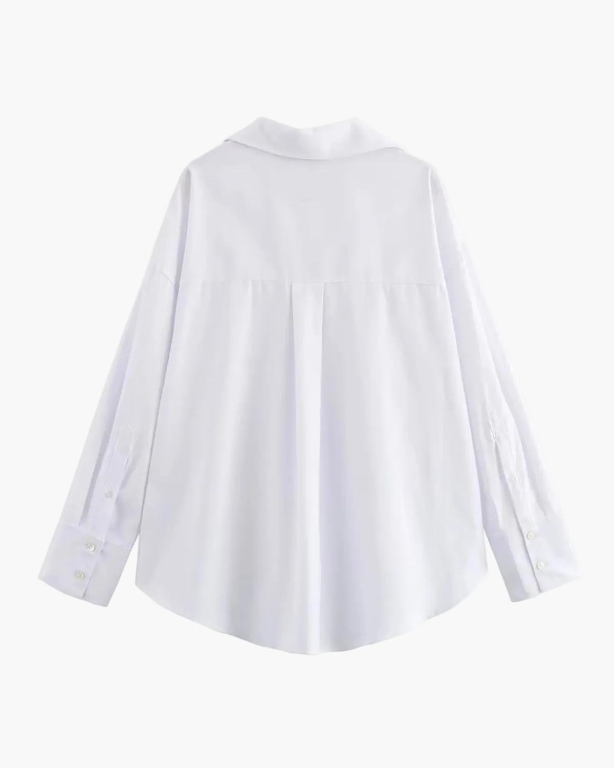 Single Breasted Long Sleeve Blouse for Women