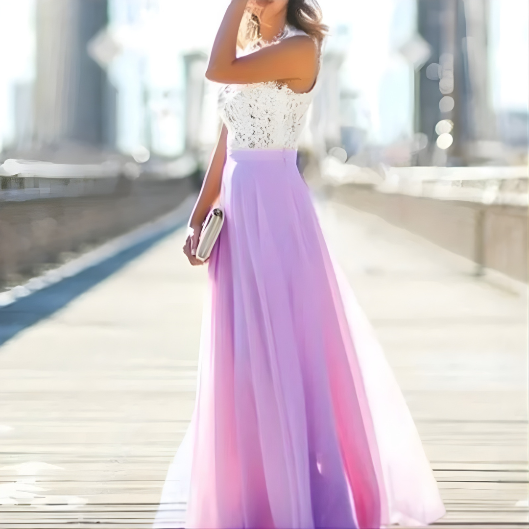 Sleeveless Embellished Wedding Guest Maxi Dress for Women