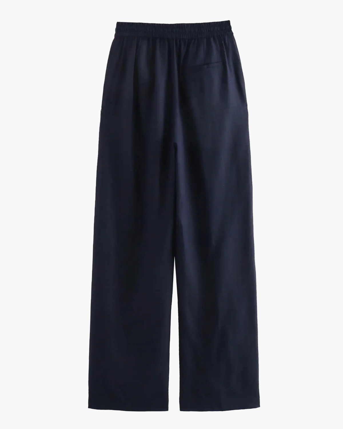 High Waist Linen Straight Pants for Women