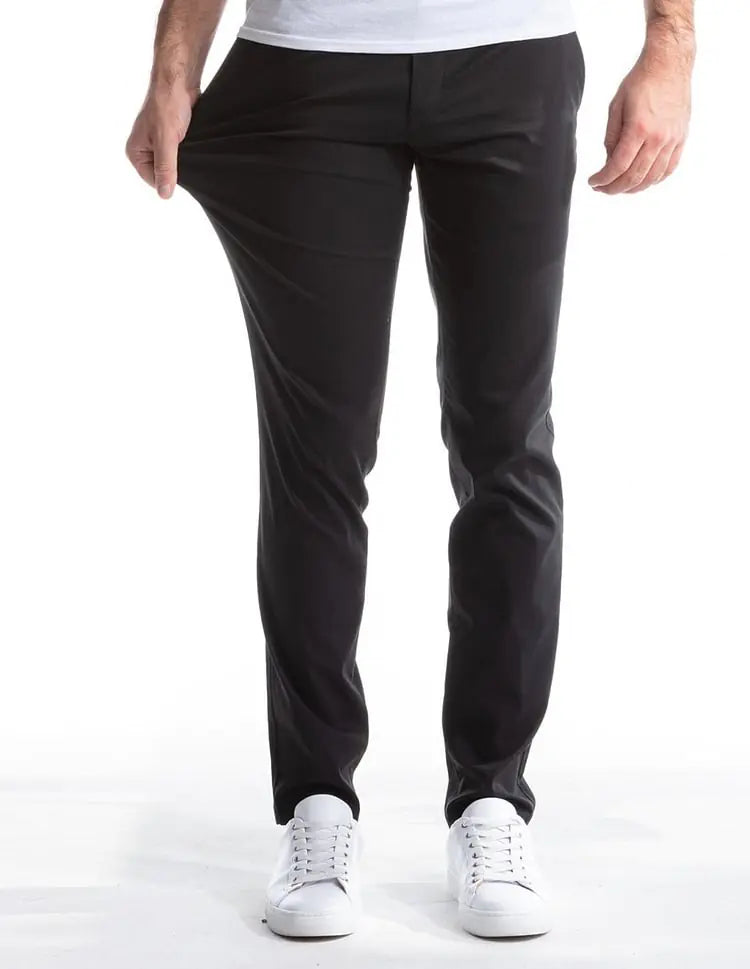 Slim Fit Stretch Chinos for Men