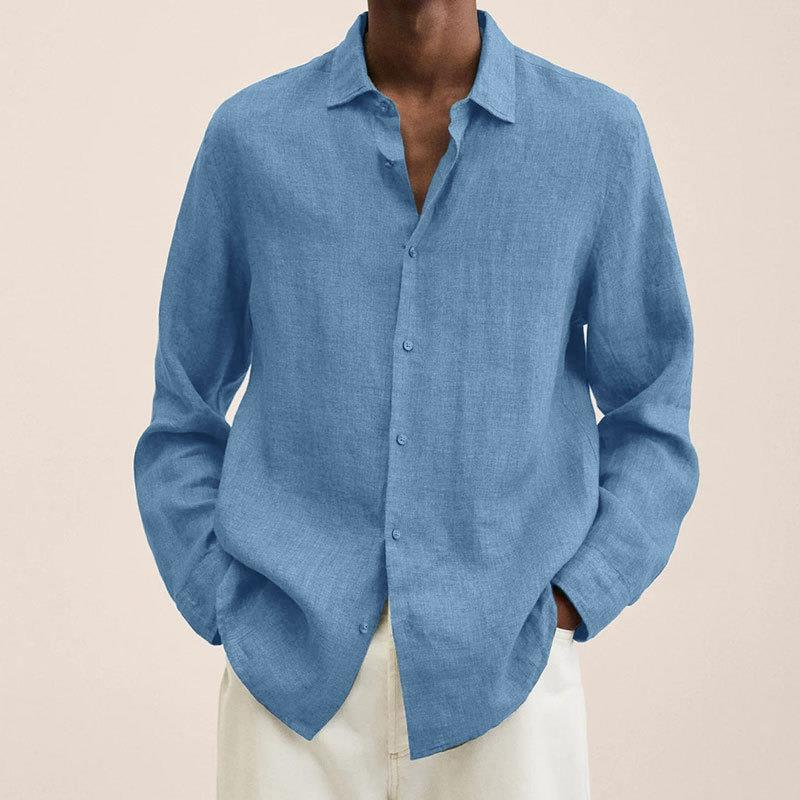 Oversized Linen Shirt for Men