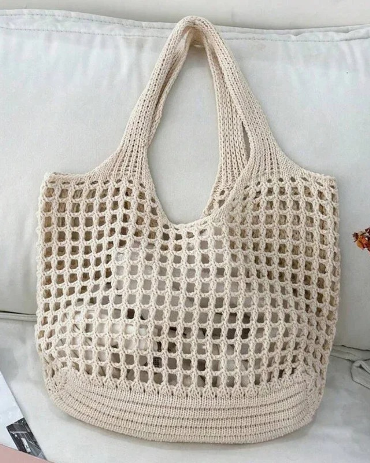 Everyday Crochet Tote Bag for Women