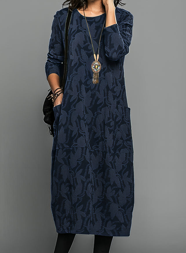 Wedding Guest Jacquard Midi Dress for Women