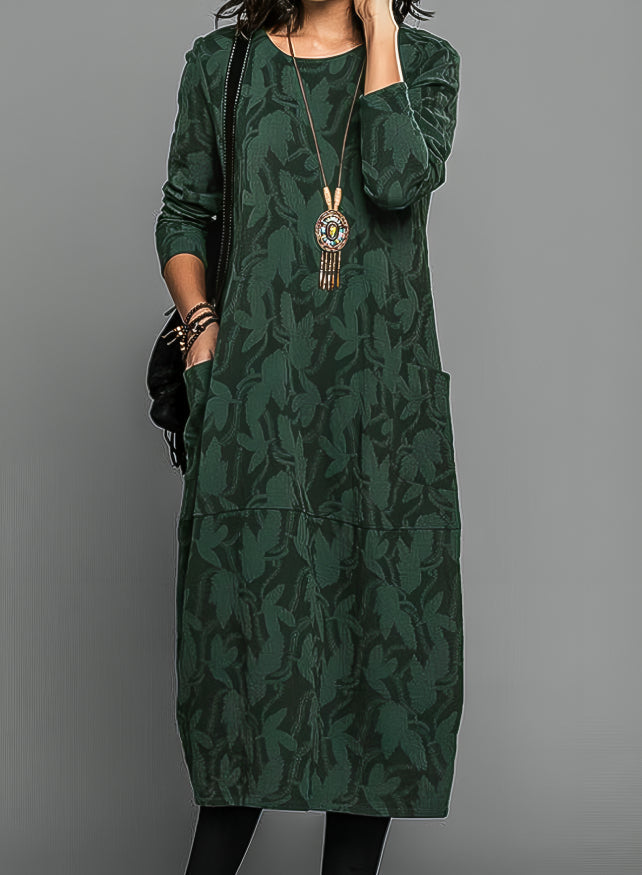 Wedding Guest Jacquard Midi Dress for Women