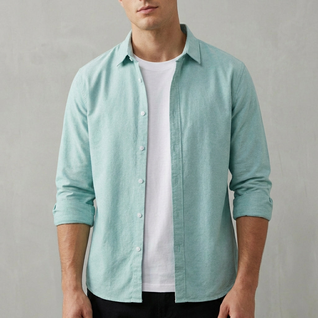 Button-Down Oxford Shirt for Men