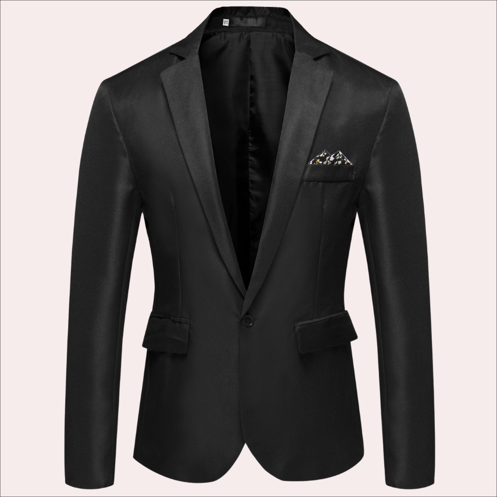 Tailored Single Breasted Blazer for Men