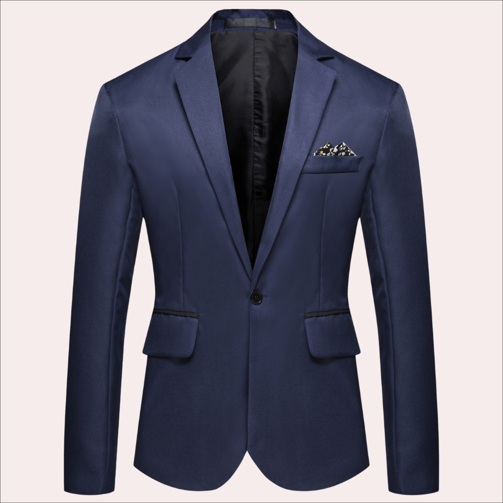Tailored Single Breasted Blazer for Men