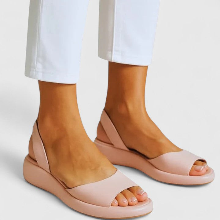 Slingback Open Toe Platform Sandals for Women