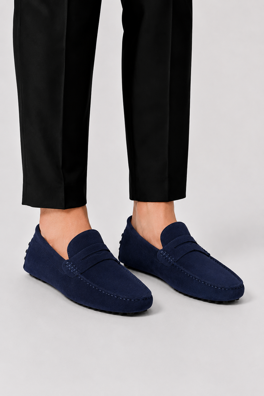 Suède Penny Loafers for Men