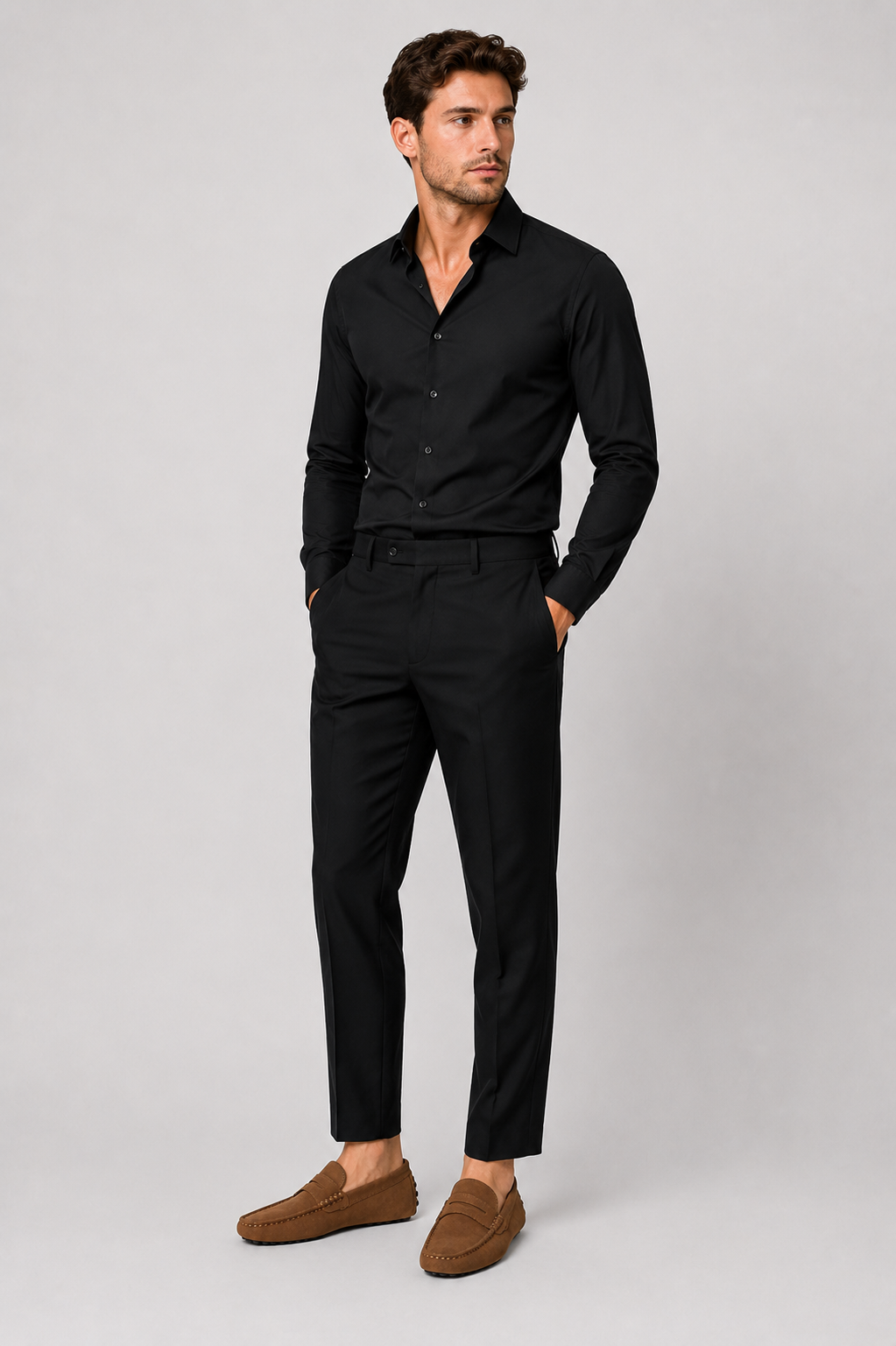 Suède Penny Loafers for Men