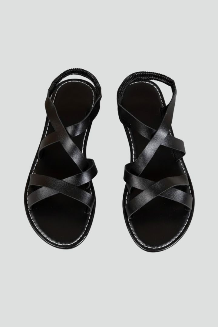 Criss-Cross Flat Sandals for Women
