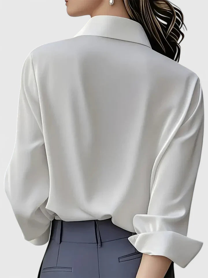 Button-Down Collared Shirt for Women
