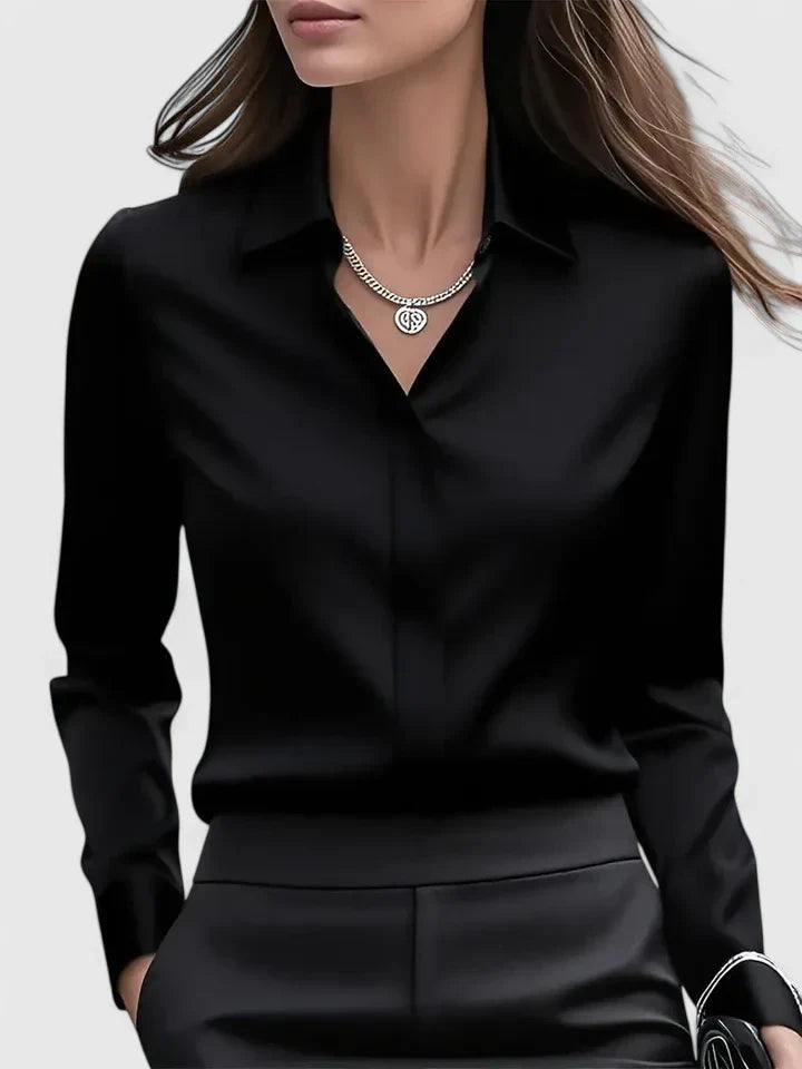 Button-Down Collared Shirt for Women