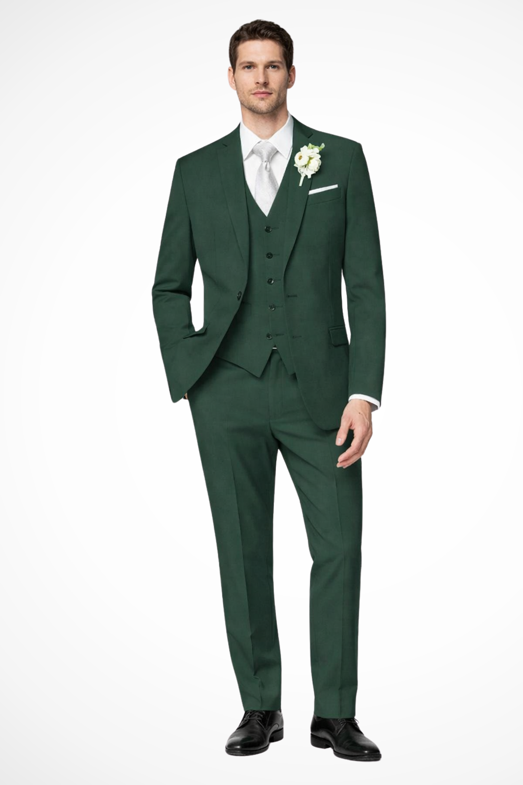 Three Piece Notch Lapel Suit Set for Men