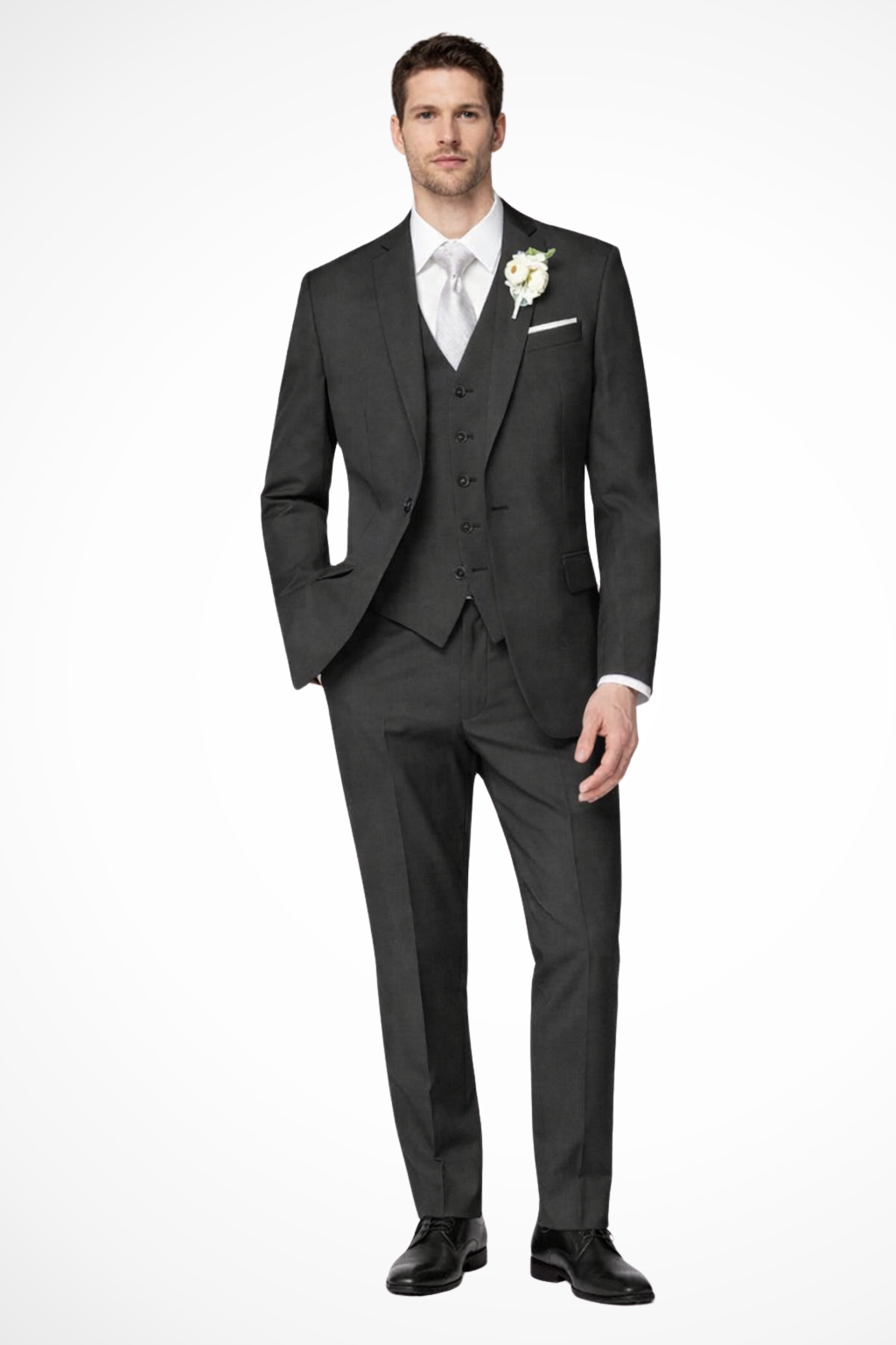 Three Piece Notch Lapel Suit Set for Men