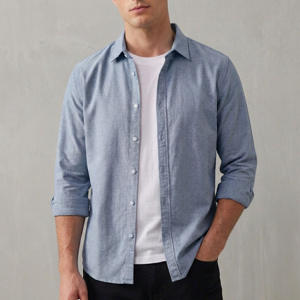 Button-Down Oxford Shirt for Men