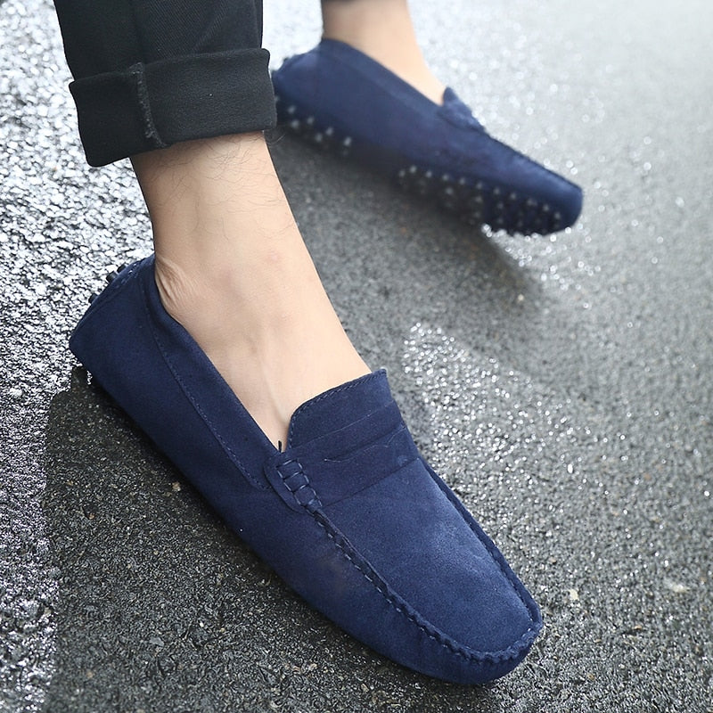 Suede Loafers for Men