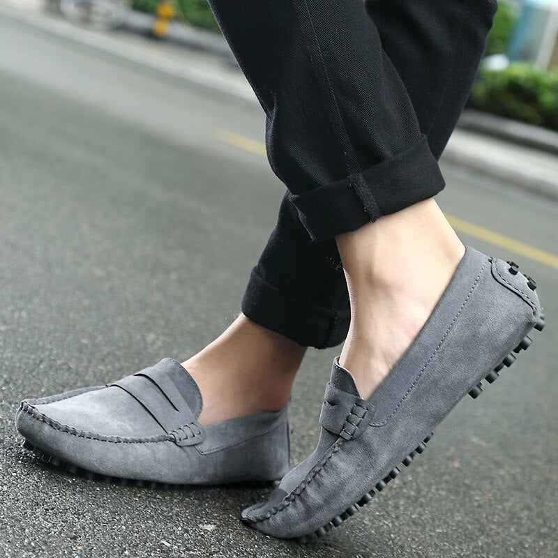 Suede Loafers for Men