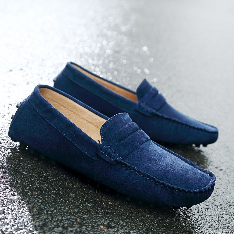 Suede Loafers for Men