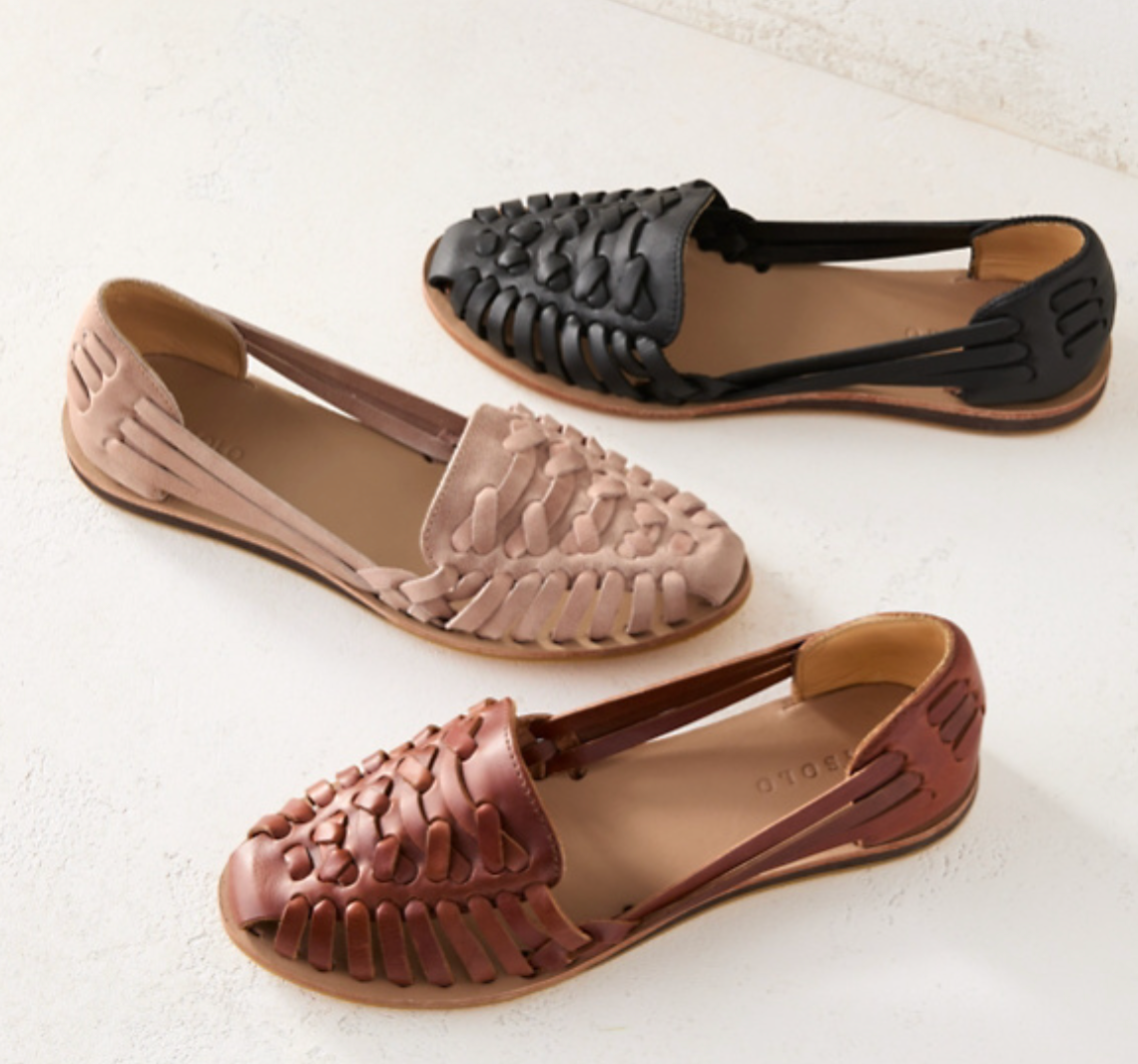 Woven Huarache Sandals for Women
