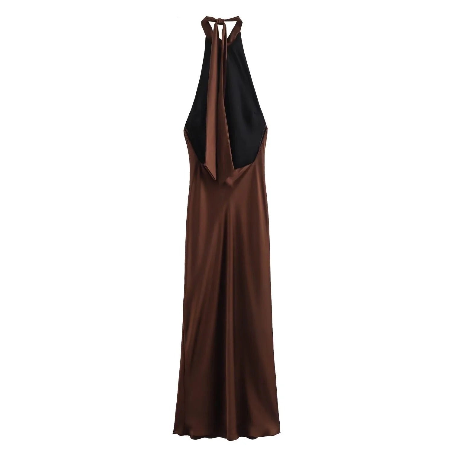 Halter Neck Maxi Dress for Women