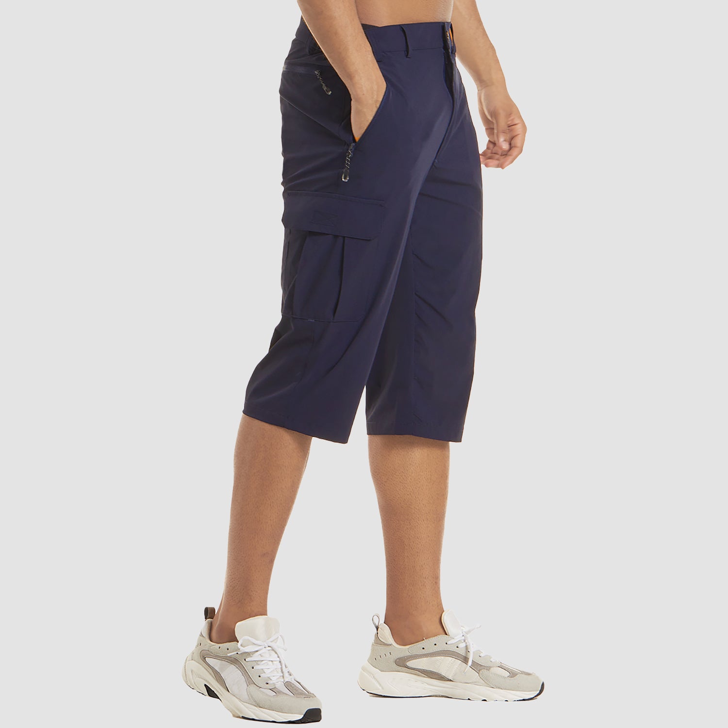 Cargo Shorts with Welt Pockets for Men