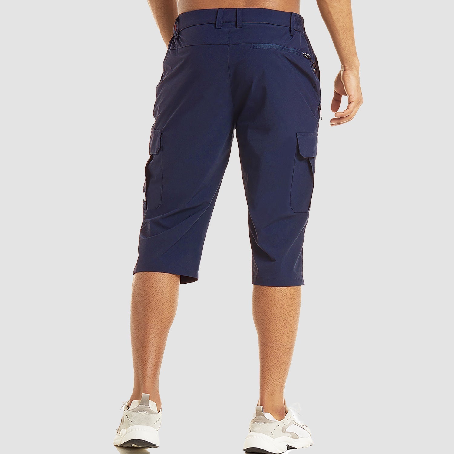 Cargo Shorts with Welt Pockets for Men