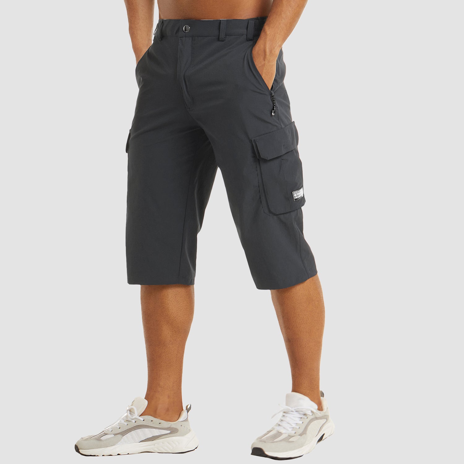 Cargo Shorts with Welt Pockets for Men
