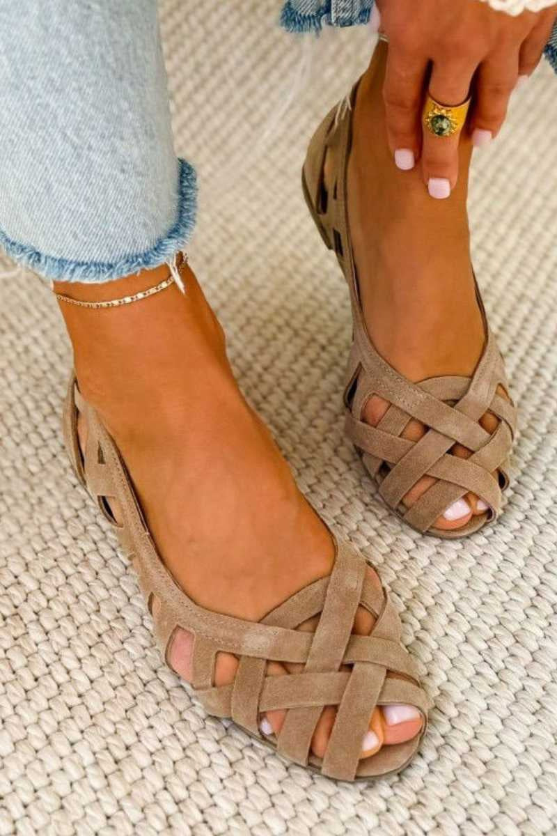 Open Toe Woven Sandals for Women