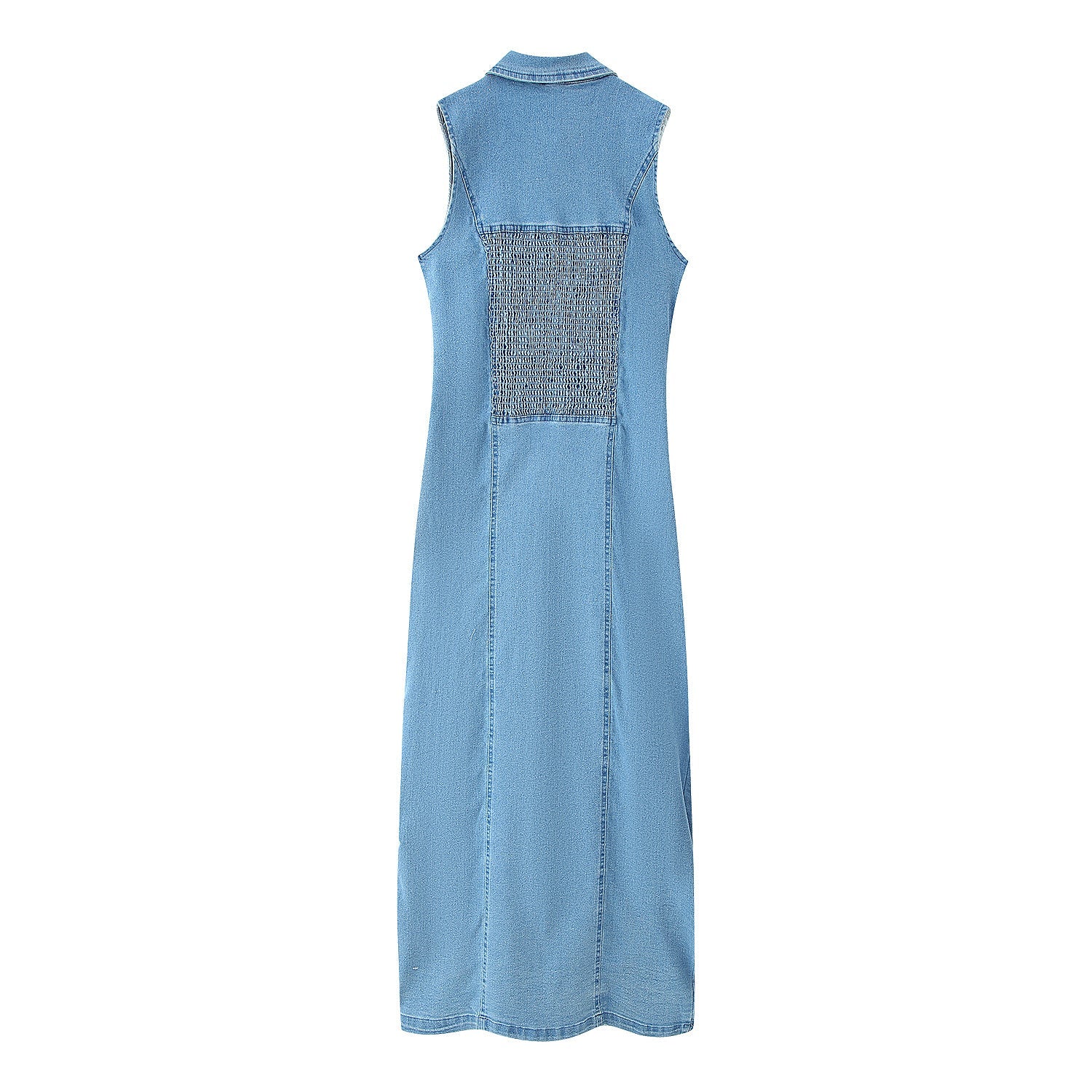 Button-Down Maxi Shirt Dress for Women