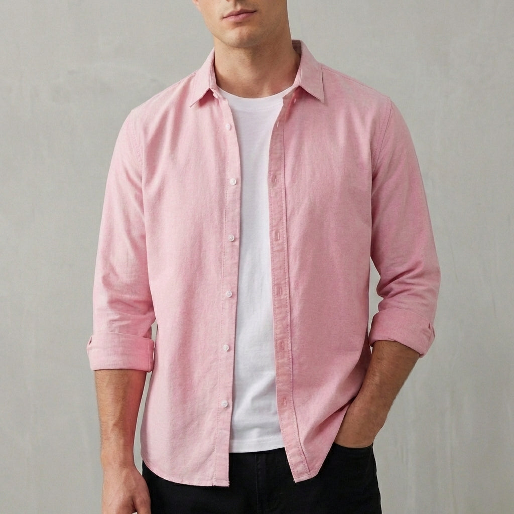 Button-Down Oxford Shirt for Men