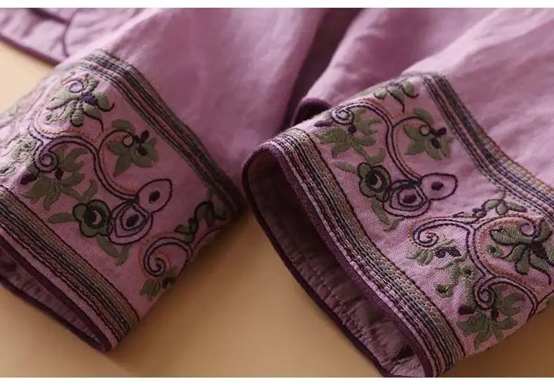 Relaxed Wrap Blouse for Women