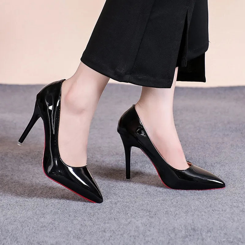 Pointed Toe Kitten Heels Stiletto Pumps for Women