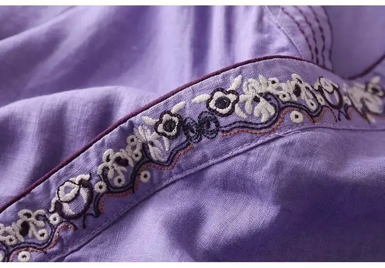 Relaxed Wrap Blouse for Women