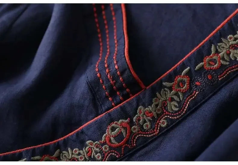Relaxed Wrap Blouse for Women