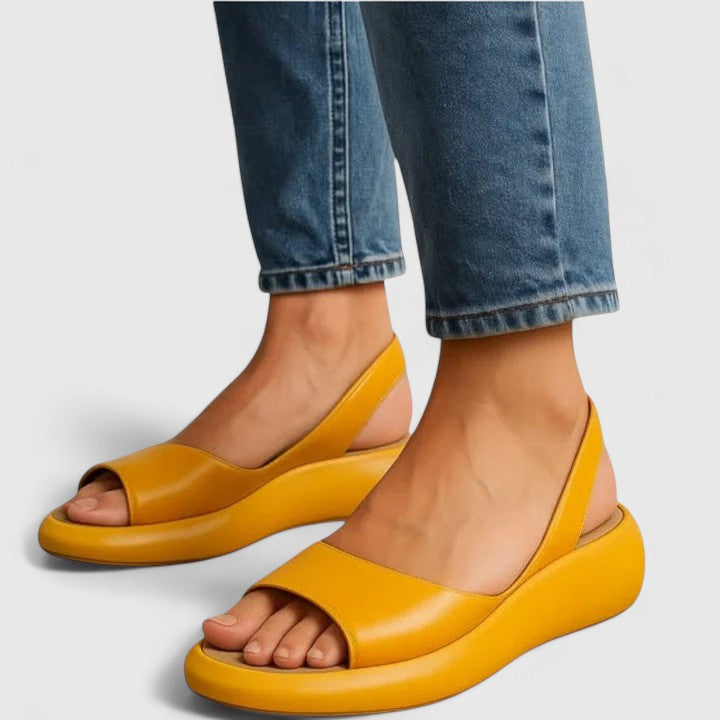 Slingback Open Toe Platform Sandals for Women