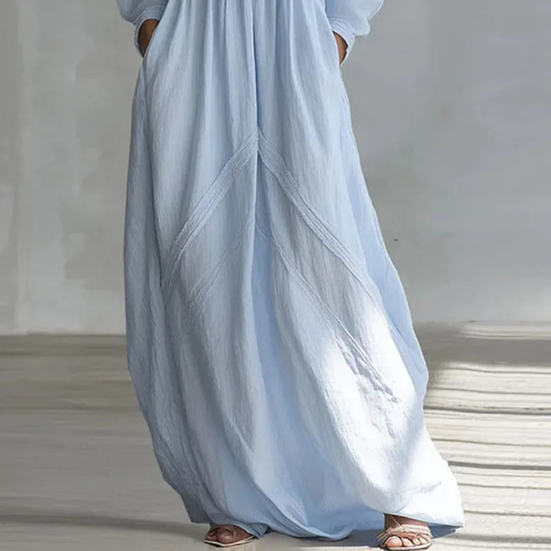 Deep V Maxi Dress Wedding Guest for Women