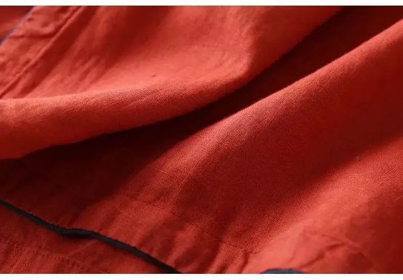Relaxed Wrap Blouse for Women